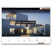 ✅ South шаблон для сайта о недвижимости