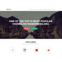 ✅ Zerif Lite шаблон для WordPress