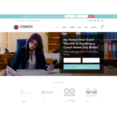 ✅ Blossom Coach шаблон для WordPress