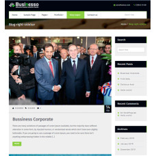 ✅ Businesso шаблон для WordPress