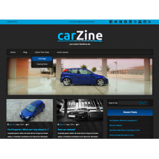 ✅ CarZine шаблон для WordPress
