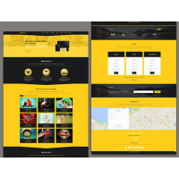 ✅ Pluton желто-черный шаблон