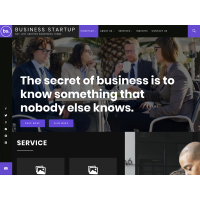 ✅ Business Startup шаблон для WordPress