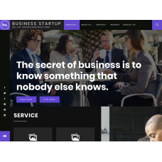 ✅ Business Startup шаблон для WordPress