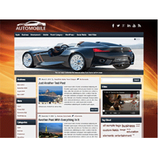 ✅ Automobile шаблон для WordPress