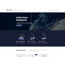 ✅ Reykjavik шаблон для WordPress