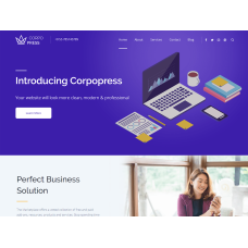 ✅ Corpopress шаблон для WordPress