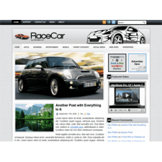 ✅ RaceCar шаблон для WordPress