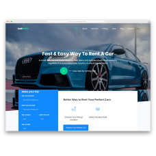 ✅ Carbook шаблон сайта проката автомобилей