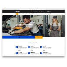 ✅ Auto Repair шаблон сайта автосервиса