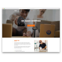 ✅ Logis шаблон сайта логистической компании