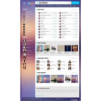 ✅ Muzosmoozy - музыкальный шаблон для DLE