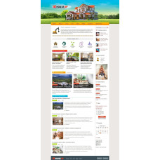 ✅ House Up - адаптивный строительный шаблон для DLE