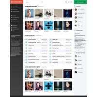 ✅ MuzoGo - музыкальный шаблон для DLE