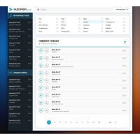 ✅ Muzoprofi - шаблон для DLE с онлайн прослушиванием музыки (3 цвета)