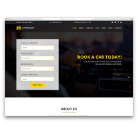 ✅ Cardoor шаблон для службы аренды автомобилей