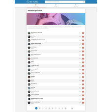 ✅ DLE Tracklist - музыкальный шаблон