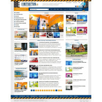 ✅ Construction - замечательный строительный шаблон для DLE