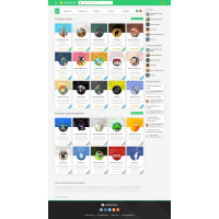 ✅ Androidus Green - android шаблон для DLE