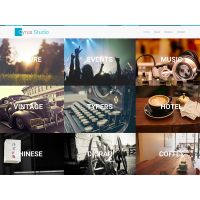 ✅ Cyrus Studio одностраничный шаблон для портфолио