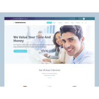 ✅ Transportation шаблон для сайта транспортной компании