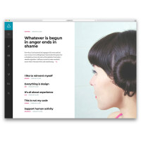 ✅ Suppablog очень необычный шаблон для блога