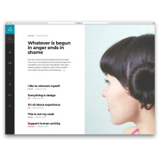 ✅ Suppablog очень необычный шаблон для блога