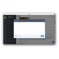 ???? Whalebird клиент для Mastodon Linux