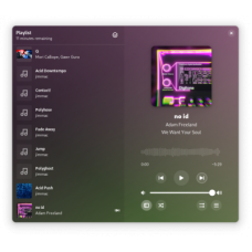 ???? Amberol музыкальный проигрыватель Linux