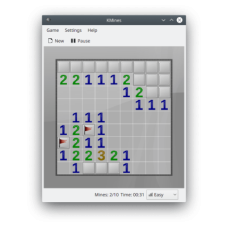 ???? KMines игра сапер Linux