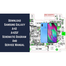 ✅ Схема Samsung A405F REV03