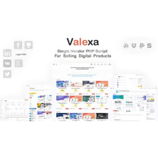 ✅ Скрипт магазина цифровых товаров Valexa v1.2.1